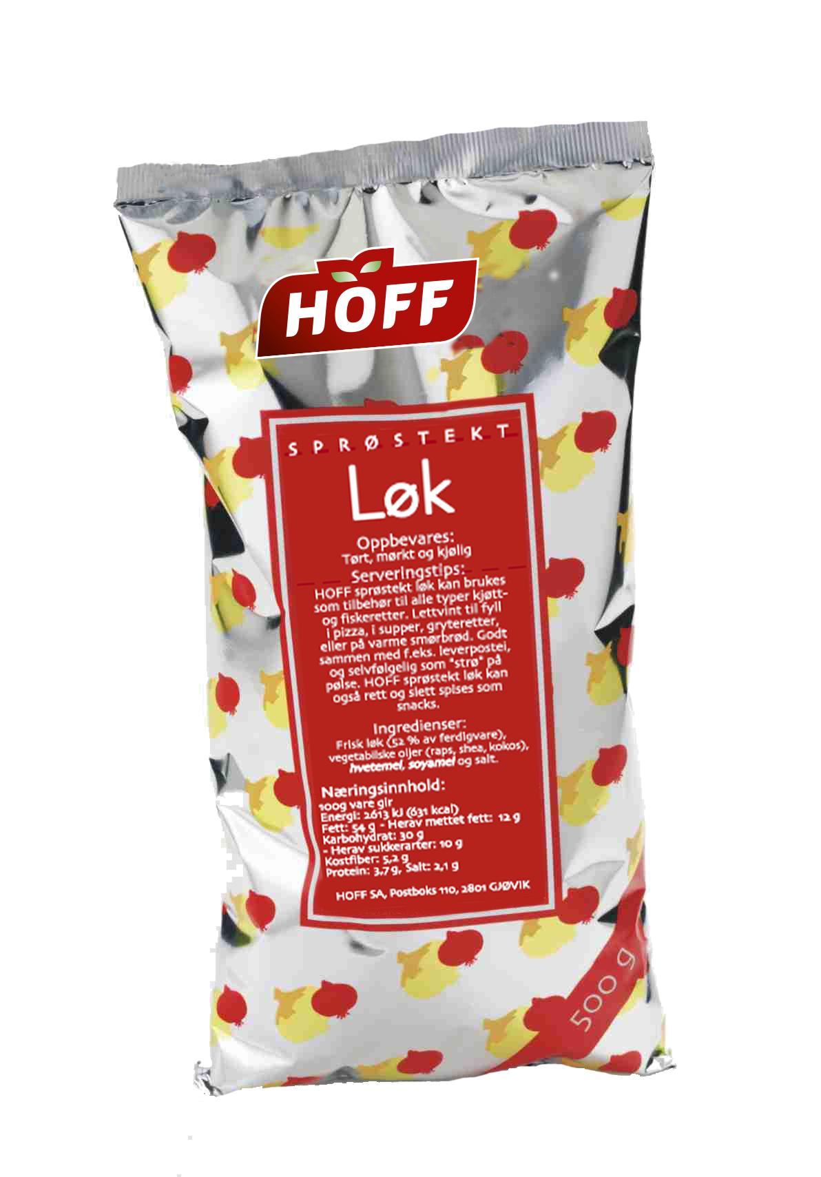 HOFF Sprøstekt Løk 500g - HOFF SA